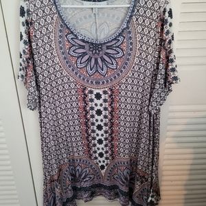 Handkerchief sides shirt